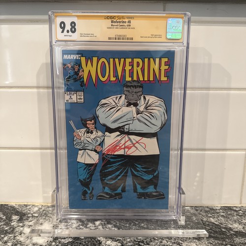 Wolverine cgc 8 ss - #8, 9.8