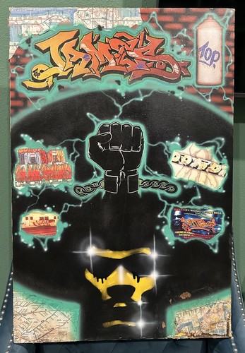 James top graffiti afro - top,