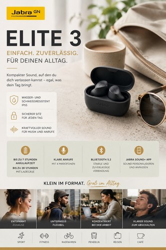 Jabra elite dark grey - dark,