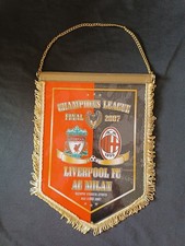 Gagliardetto Pennant Champions League Final Liverpool FC AC Milan Atene 2007