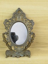 vecchio SPECCHIO OVALE IN
