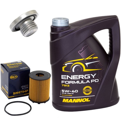 Kit olio motore 5 litri - kit, 5w-40