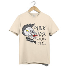 Maglietta Punk Rock Skull -