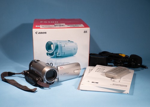 Videocamera canon fs100 07mp - canon, 1.07mp