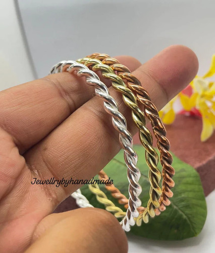 Bracciale tensore ottone - bracciale,