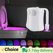 Led toilet bathroom night - bathroom,