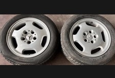2 CERCHI IN LEGA 15 POLLICI originali Mercedes W202 W124 7JX15 ET37 - ANCHE SING