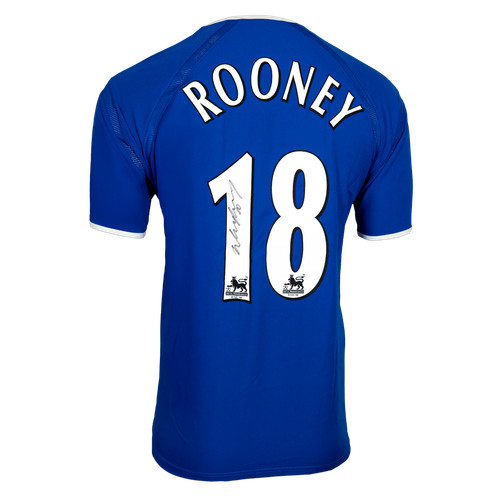 Maglia everton firmata wayne - firmata,