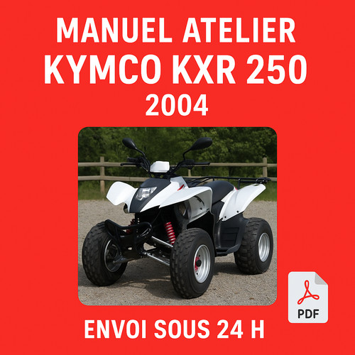 Manuel atelier kymco kxr 250 - atelier,
