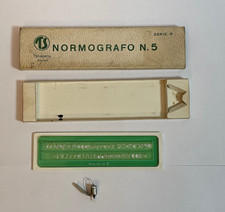 Normografo n. 5 serie B con pennino