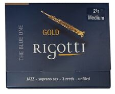 Rigotti ance sax soprano Gold Jazz 2.5 Medium