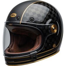 Casco Moto Bell Bullitt Carbon RSD Check It Nero