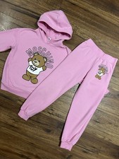 Tuta Moschino rosa 2 pezzi per