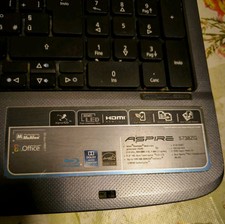 Notebook Acer Aspire 5738ZG