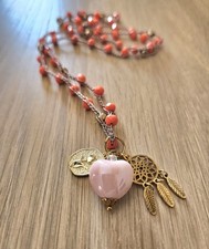 Collana Lunga Con Ciondoli
