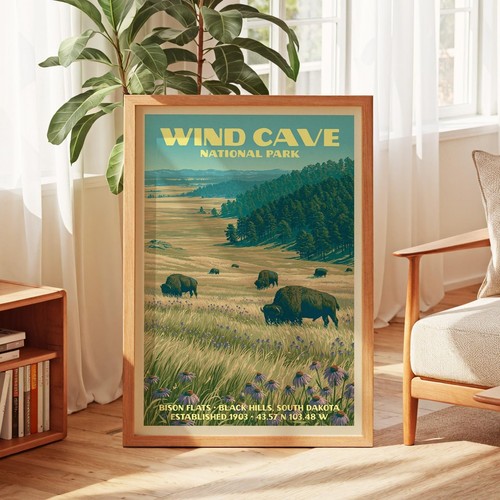 Poster viaggio parco - da,