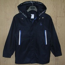 Cappotto giacca impermeabile con cappuccio Mayoral ragazzo immacolato blu navy età 6 116 cm