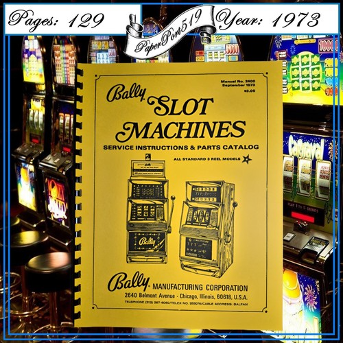 Bally elettro meccanica slot - elettro/meccanica,