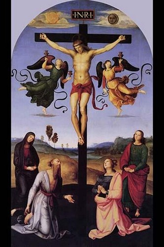 Stampa poster cristo croce - in,