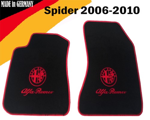 Tappetini neri per alfa romeo - neri,