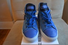 BIKKEMBERGS BLUE WHITE SUEDE