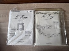 M'Fay Patterns Lot Of 2 Dust