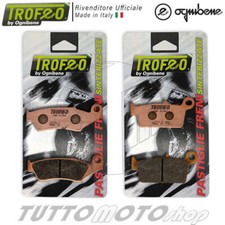 KIT PASTIGLIE FRENO ANT+POST TROFEO SINTERIZZATE HONDA CR E 250 1997-2001 CRE