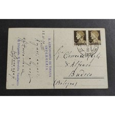 Cartolina Posta Militare Aeroporto di Tirana Infermeria