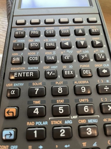 Hewlett packard 48sx - hewlett,