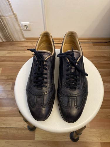 Santoni sneakers scarpe pelle