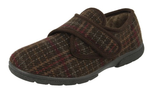 Uomo marrone tartan largo - da,