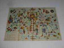 GIOCO DELL'OCA DI PERCORSO CIRCOLAZIONE NEL PAESE DELLA CUCCAGNA CRAVERI SUTTER