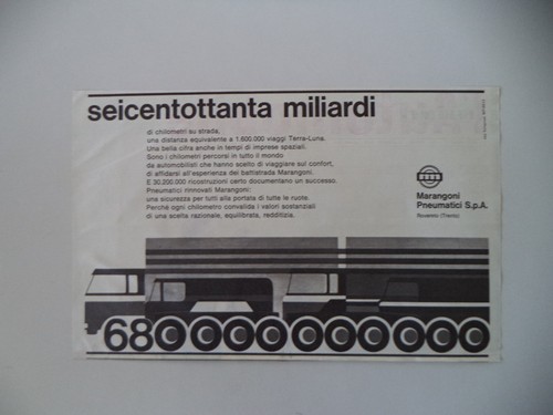 Advertising pubblicità 1969 - advertising,