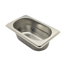 Bacinella Inox GN 1/9 176x108mm H.65mm