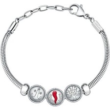 Bracciale Uomo Morellato Drops SCZ1191 Albero della Vita + Cornetto + Ancora
