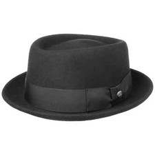Cappello LIERYS Crushable Pork Pie Fedora cappello di feltro cappello di feltro di lana cappello di lana Porkpie