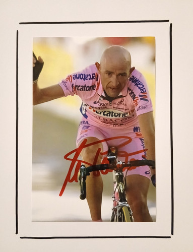 Marco pantani autografo - marco,