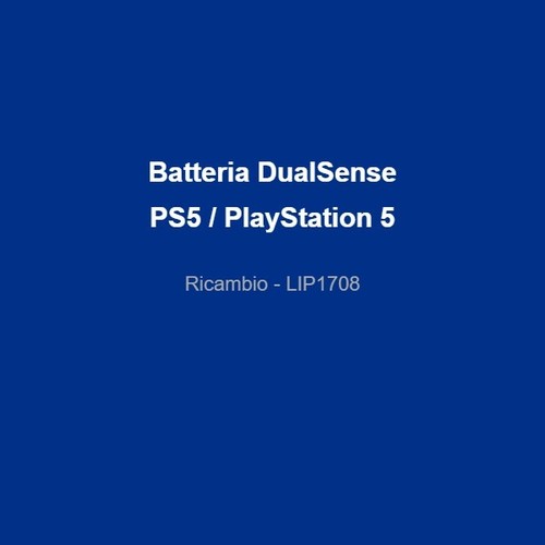 Batteria sostitutiva pad