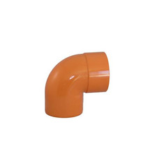 CURVA 87° CHIUSA PER TUBO PVC