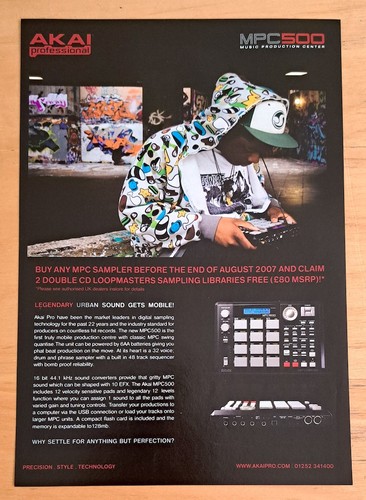 Akai mpc500 centro produzione - akai,