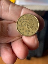 Spagna moneta 20 - -, centesimi