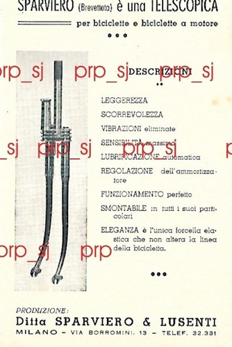 Forcella elastica telescopica - forcella,