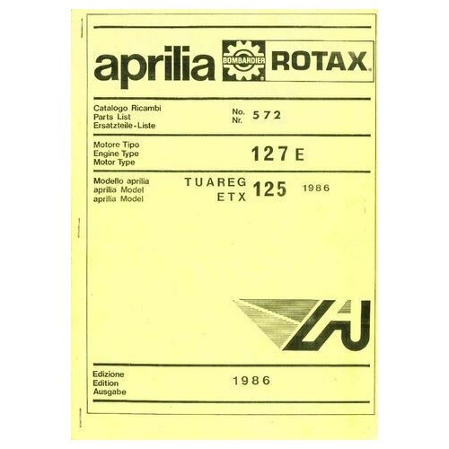 Catalogo ricambi motore - , rotax