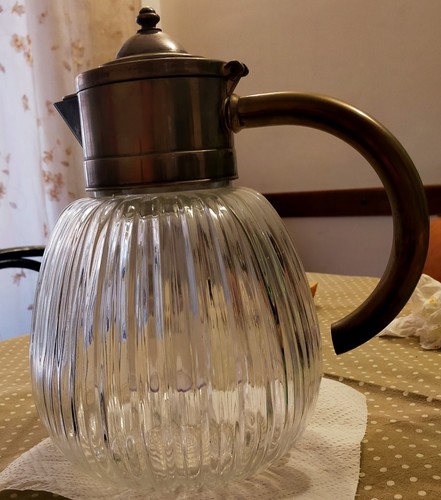 Caraffa anni70 vetro cristallo - vetro,