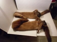 TRE Pelli di visone / Due girocolli uno doppio e uno singolo /VINTAGE