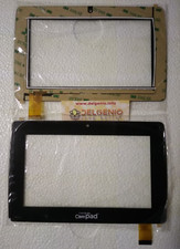 VETRO+TOUCH SCREEN per CLEMPAD il mio primo CLEMENTONI 7" XLD7923-V0 nuovo