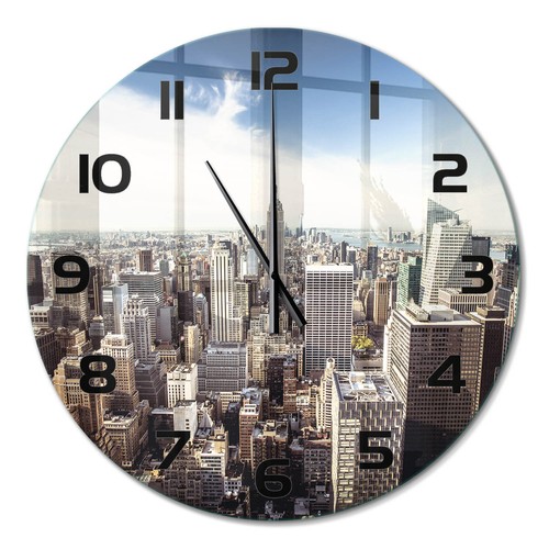 Grande orologio rotondo - rotondo, da