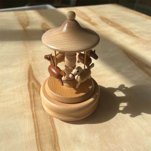 Giostra legno carillon - legno,
