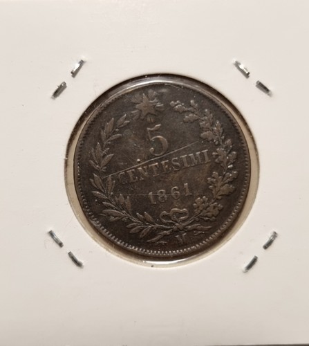 Centesimi 1861 regno - 1861,