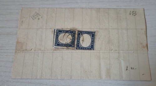 Sardegna 1859 iv - -, emissione